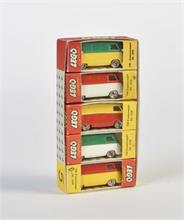 Lego, 5x VW Kastenwagen