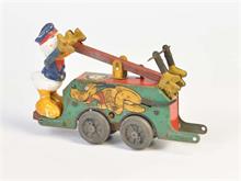 Wells, Micky Maus + Donald Duck Handcar
