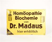 Emailleschild "Dr. Madaus"