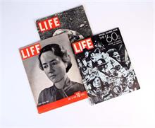 3 Zeitschriften "Life" 1937, 1939 + 1969