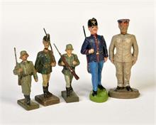 5 Militärfiguren