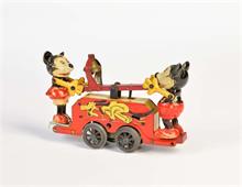 Lionel, Disney Handcar, Mickey + Minnie