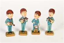 4 Beatles Figuren