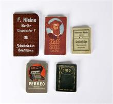 5 Miniaturbücher