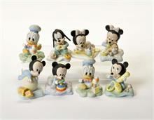 Goebel, 8 Disney Figuren als Kindermotive