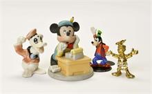 4 Disney Figuren