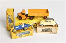 Dinky Toys + Norev, Konvolut Citroen, Rennwagen u.a.