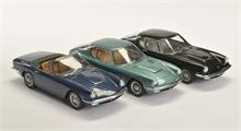 Minichamps, 2x Maserati Mistral 1963 + Maserati Spyder