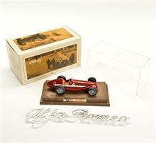 Mattel, Alfa Romeo Rennwagen + Alfa Romeo Schild