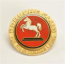 Schraubplakette "Porsche Club Niedersachsen"