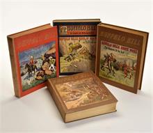 4 Bücher "Buffalo Bill"