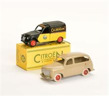 CIJ, Renault Savane + Citroen 2 CV Fourgonnette Calberson