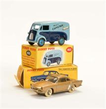 Dinky Toys, Renault Floride + Morris 10 CWT Van