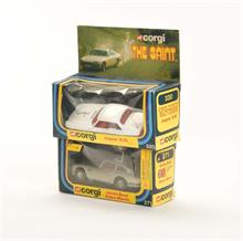 Corgi Toys, James Bond Aston Martin + The Saint Jaguar