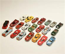 Corgi Toys u.a., 13x Ford + 9x Alfa Romeo