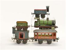 Bing, Zug mit 3 Wagen, um 1909