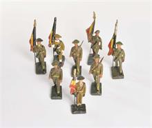 Durso, 8 Belgische Soldaten