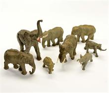 Lineol u.a., 8 Elefanten