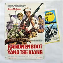 Filmplakate "Kanonenboot am Yang Tse Kiang"