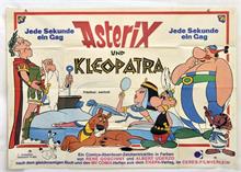 Filmplakat "Asterix und Kleopatra" und Werbeflyer