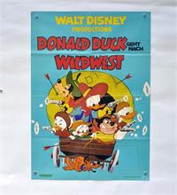 Filmplakat "Donald Duck geht nach Wildwest"