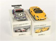 Autoart, Porsche Carrera GT + Porsche 911 Carrera RSR