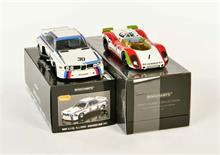 Minichamps, Porsche 908/02 Spyder + BMW 3.5 CSL