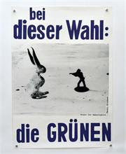 Plakat "Die Grünen"  J. Beuys 1979