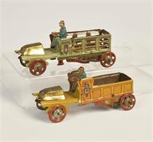 Distler, 2 Penny Toy Lieferwagen