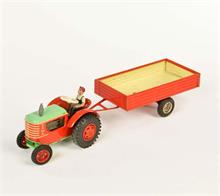 Gama, Traktor mit 1-achsigem Anhänger