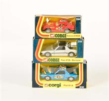 Corgi, Datsun 2402, Fiat X1/9 + Fiat X1/9 Bertone
