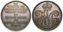 Mecklenburg, Schwerin, Friedrich Franz IV. 1897-1918, Silbermedaille