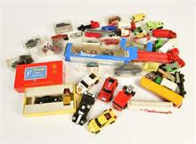 Triang, Lego, Wiking u.a., Konvolut Modellautos