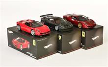 Hot Wheels, 3x Ferrari