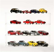 Autoart, Norev u.a., 16 Modellautos (Alfa Romeo, VW u.a.)