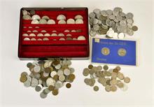 Großes Konvolut von meist Kleinmünzen des Kaiserreiches und der Weimarer Republik