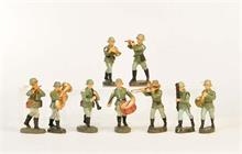 Elastolin, 9 musizierende Soldaten