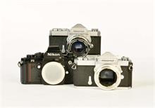 Nikon, 2x Nikkormat, 1 F 3, Kleinbildkamera