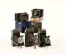 Agfa, 7 Kameras: dabei Billy Record neuwertig in original Box