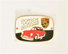 Plakette "Porsche 356 Club Deutschland" Mitgliedsplakette