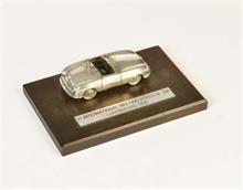 Plakette "21. Internationales Porsche Meeting Luxemburg 1996" Modell auf Platte