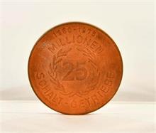 Medaille "25 Millionen Schalt-Getriebe" Kassel 1978