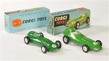 Corgi Toys, Vanwall Formula 1 Grand Prix + B.R.M. Formula 1 Grand Prix Car