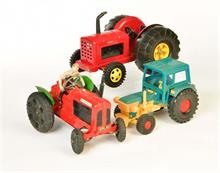 Tonka  u.a. 3 Traktoren