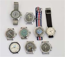 9 Armbanduhren
