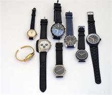 Citizen, Wancher, Ruhla u.a., 8 Armbanduhren