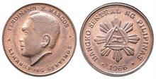 Philippinen, Private Probe (Pattern), 50 Sentimos 1966