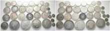 Niederlande, Konvolut von Silbermünzen des 20. Jahrhunderts. 31 Stück