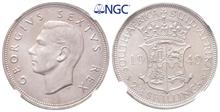 Südafrika, George VI. 1936-1852. 2 1/2 Shillings 1949