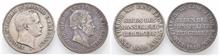 Brandenburg Preussen, Ausbeutetaler 1840 und 1842. 2 Stück